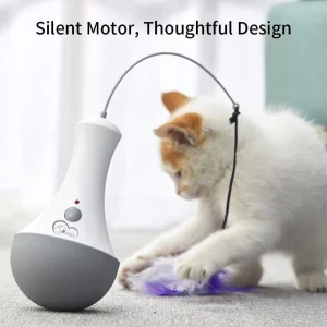 Automatic Cat Feather Toy