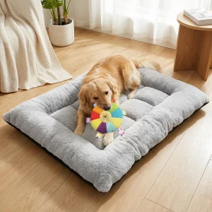 4-Season Plush Pet Bed for Dogs & Cats