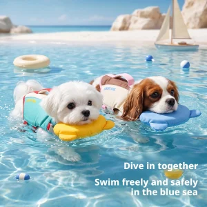 Summer Dog Life Jacket Portable