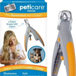 LED Pet Nail Clipper With 5X Magnification