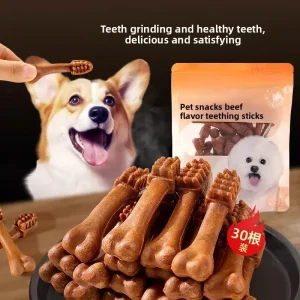 Durable Dog Chew Sticks Green Tea Dental Bones