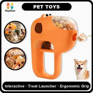 Interactive Dog Treat Launcher Pet Training
